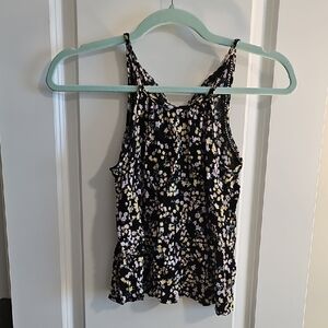Hippie Rose Black Floral Camisole